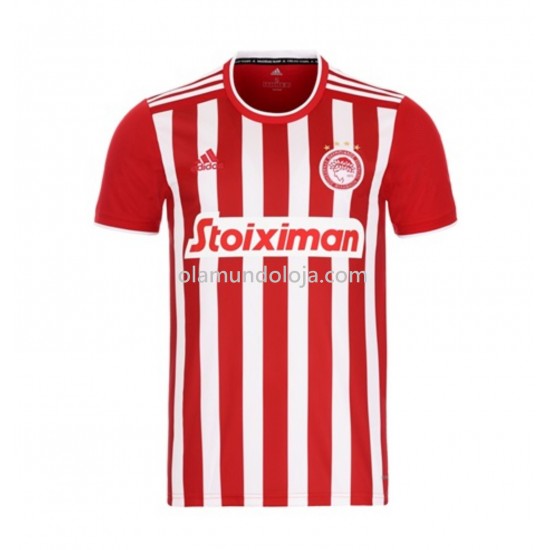 Camisola Olympiacos Equipamento Primeiro 2021-2022 Manga Corta